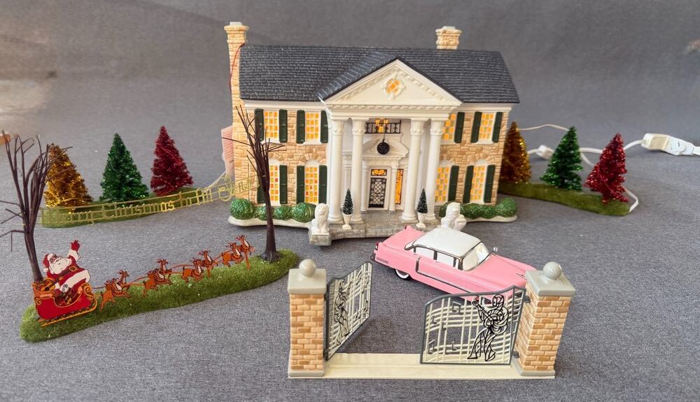 Dept 56 SPECIAL EDITION Elvis Presley Graceland Mansion Car COMPLETE In Box